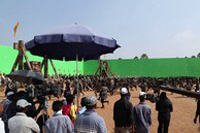 Baahubali Movie Working Stills